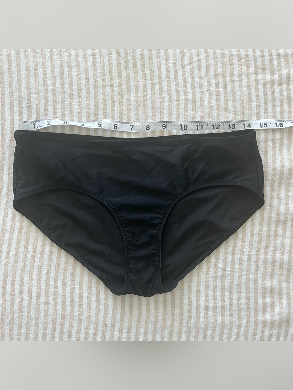 NWOT aerie Black Hipster Bikini Swimsuit Swim Bottom - Classic Coverage - Picture 5 of 12